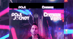 Desktop Screenshot of criminalvibes.com